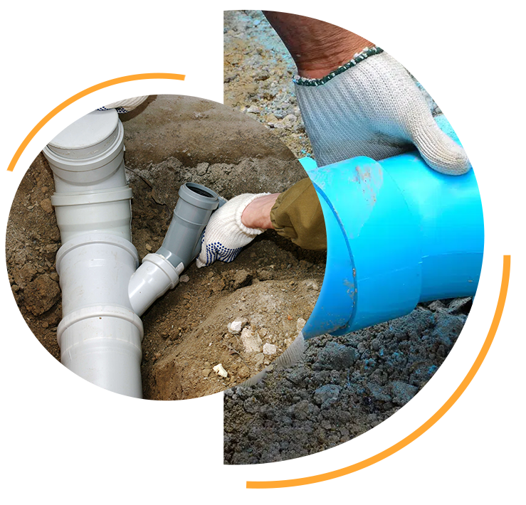 Sewer line repair